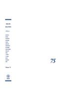 Organic Reactions, Volume 75