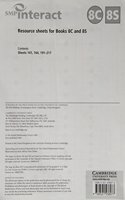 SMP Interact Resource Sheets for Books 8C and 8S