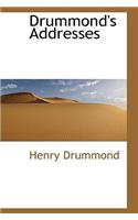 Drummond's Addresses: (English)
