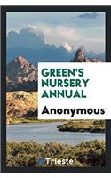 Green's Nursery Annual