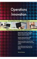 Operations Innovation A Complete Guide - 2020 Edition