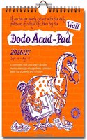 Dodo Wall Acad-Pad 2016 - 2017 Mid Year Calendar, Academic Year, Week to View