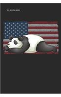 lazy American panda