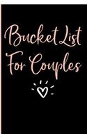 Bucket List For Couples