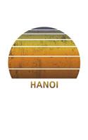 Hanoi: Dot Grid Notebook Paper For Work, Home Or School. Vintage Dotted Paper Note Pad For Bullet Style Journaling.