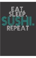 Sushi Notizbuch Notizblock