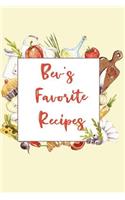 Bev's Favorite Recipes
