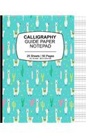 Calligraphy Guide Paper Notepad