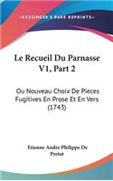 Le Recueil Du Parnasse V1, Part 2