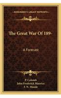 Great War of 189-