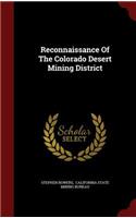 Reconnaissance of the Colorado Desert Mining District
