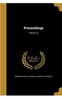 Proceedings; Volume 13
