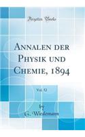 Annalen Der Physik Und Chemie, 1894, Vol. 52 (Classic Reprint)