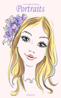 Livre de coloriage pour adultes Portraits 4