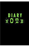 Diary Note: Lined Notebook Journal To Write In