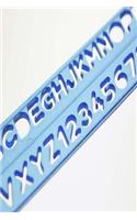 School Journal Stencil Ruler