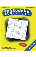 Sudoku: 200 Hard 9x9 Sudoku, Vol. 1(200 Hard Sudoku)