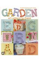 Garden of Letters to Paint