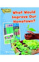 What Would Improve Our Hometown?