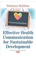 Effective Health Communication for Sustainable Development