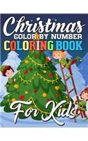Christmas Color By Number Coloring Book for Kids