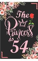 The Princess Is 54