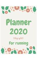 Planner 2020 for running: Jan 1, 2020 to Dec 31, 2020: Weekly & Monthly Planner + Calendar Views (2020 Pretty Simple Planners)