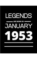 LEGENDS are born in January 1953