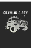 Crawlin dirty: 6x9 RC - grid - squared paper - notebook - notes