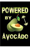 Powered by Avocado: A Journal, Notepad, or Diary to write down your thoughts. - 120 Page - 6x9 - College Ruled Journal - Writing Book, Personal Writing Space, Doodle, N