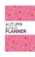 Autumn: : 2020 Personalized Planner: One page per week: Pink sprinkle design