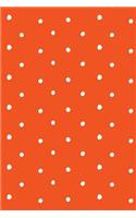 Chic Pattern 300 Pages Notebook 2: Orange: 6 x 9 300 Pages Notebook: Notebook Journal: Notebook Lined(7 Chic Pattern Series 2)