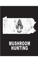 Mushroom Hunting: Pennsylvania Morel Mushroom Book Journal 8.5x11 200 Pages Mycelium Book