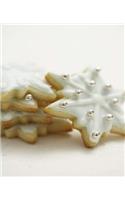 Snowflakes Cookies Photo School Comp Book 130 Pages