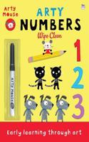 Arty Numbers Wipe Clean
