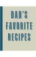 Dad's Favorite Recipes