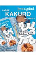 Krazydad Large Kakuro Volume 2