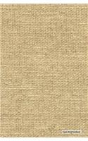 Classic Mole Notebook - Burlap (Lined Journal)