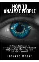 How To Analyze People