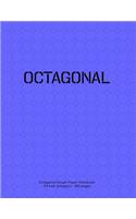 Octagonal Graph Paper Notebook 1/4 inch octagons 160 pages