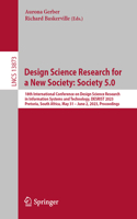 Design Science Research for a New Society: Society 5.0