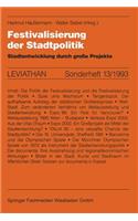Festivalisierung Der Stadtpolitik