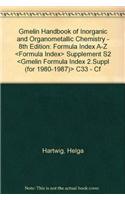 Gmelin Handbook of Inorganic and Organometallic Chemistry - 8th Edition