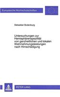 Untersuchungen zur Hemisphaerenspezifitaet von ganzheitlichen und lokalen Wahrnehmungsleistungen nach Hirnschaedigung