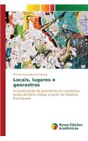 Locais, lugares e georastros: (Portuguese)