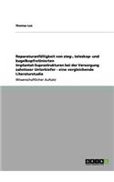 Reparaturanfälligkeit von steg-, teleskop- und kugelkopfretinierten Implantat-Suprastrukturen bei der Versorgung zahnloser Unterkiefer - eine vergleichende Literaturstudie