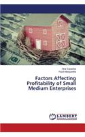 Factors Affecting Profitability of Small Medium Enterprises