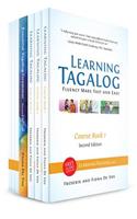 Learning Tagalog - Fluency Made Fast and Easy - Complete Course (7-Book Set) B&W + Free Audio Download