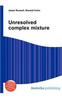 Unresolved Complex Mixture