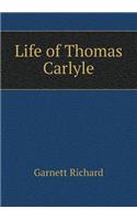 Life of Thomas Carlyle